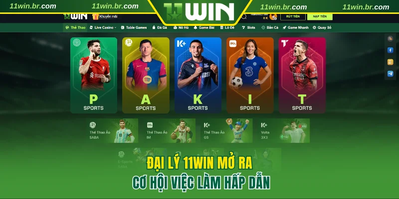 Đại lý 11WIN mở ra cơ hội việc làm hấp dẫn